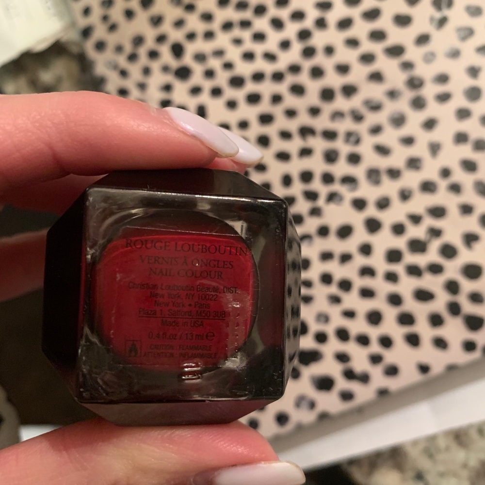 Christian Louboutin Red Polish